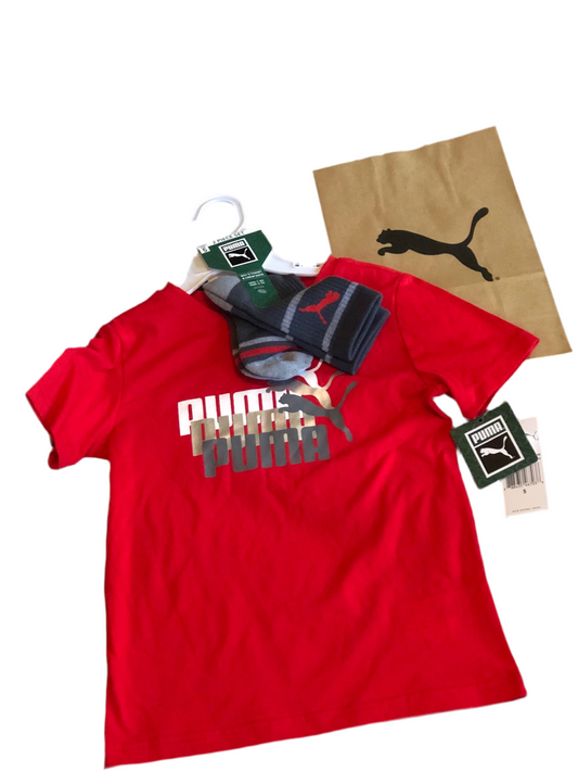 Puma kids shirt set